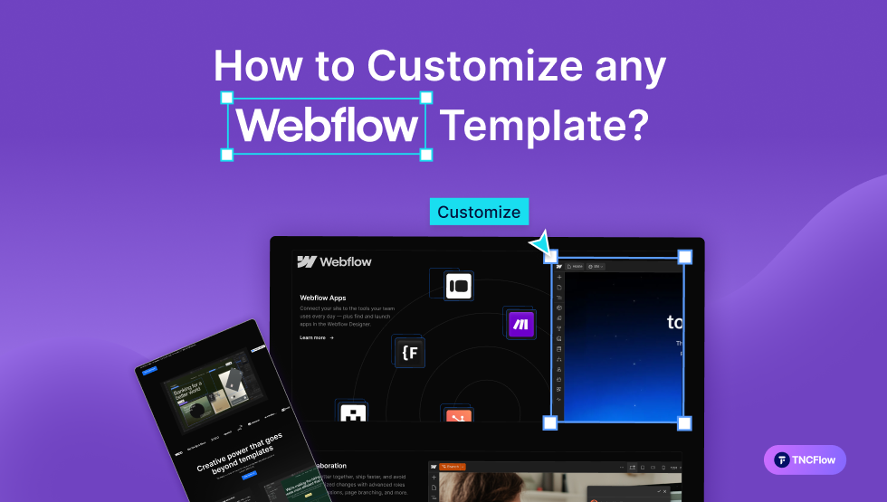 How to Customize any Webflow Template?