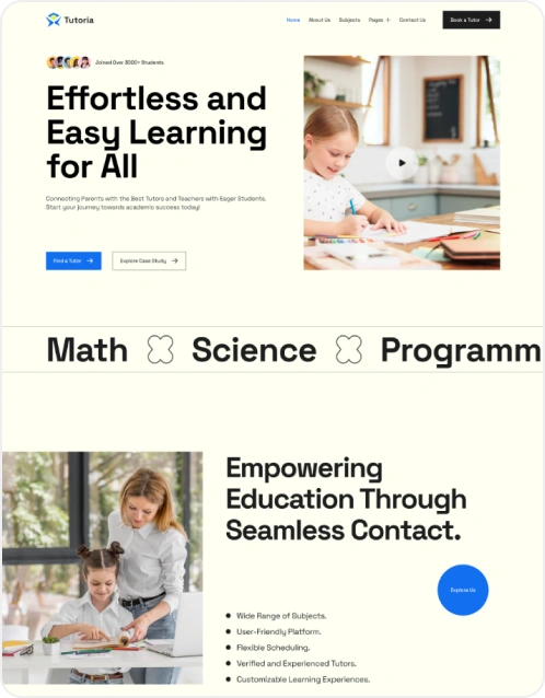 Business website templates