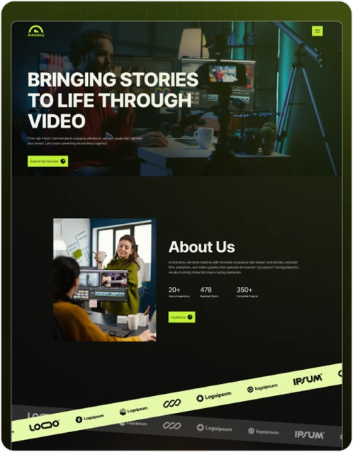 Agency websites tempaltes