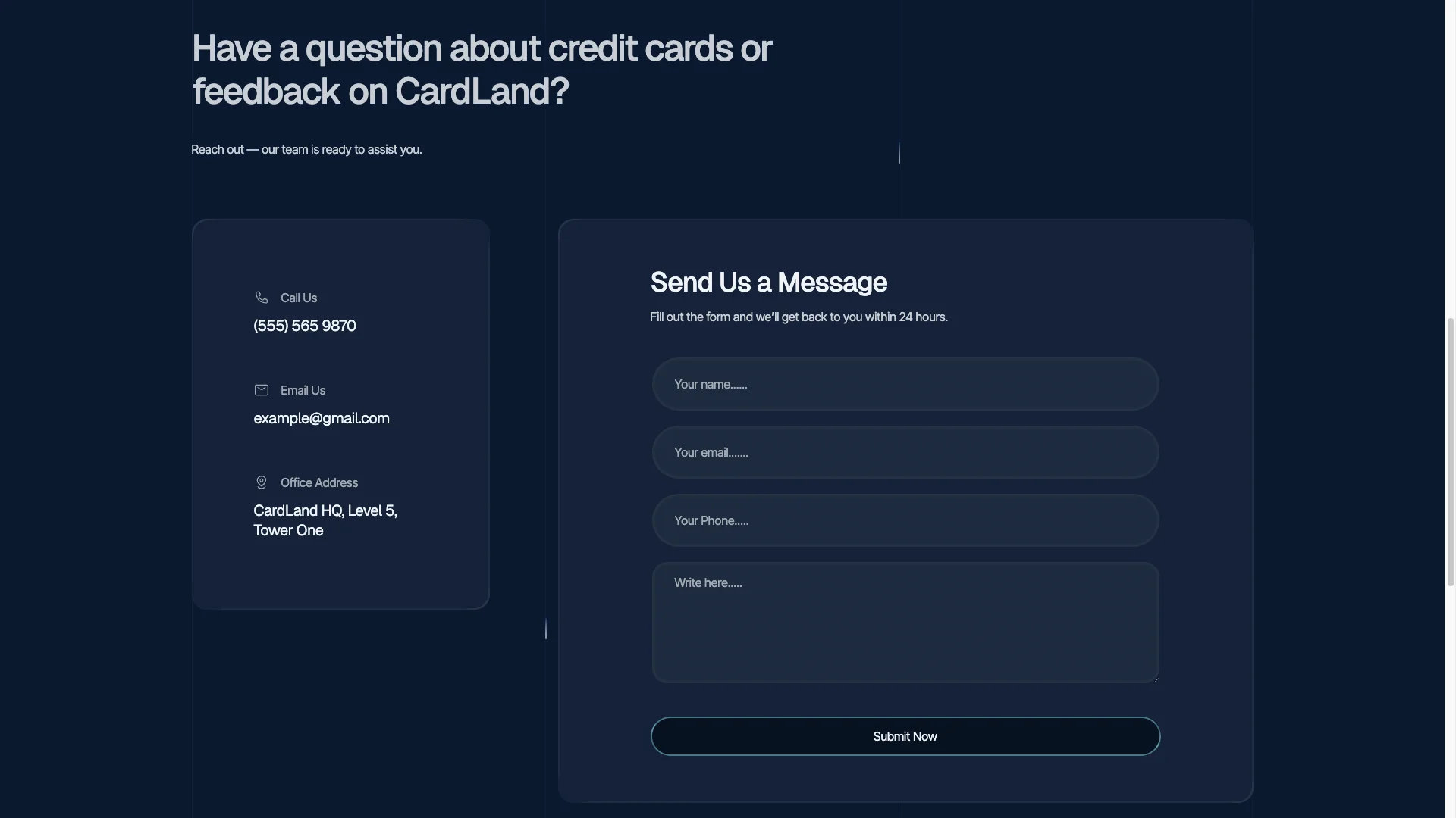 cardland_forms - TNCFlow