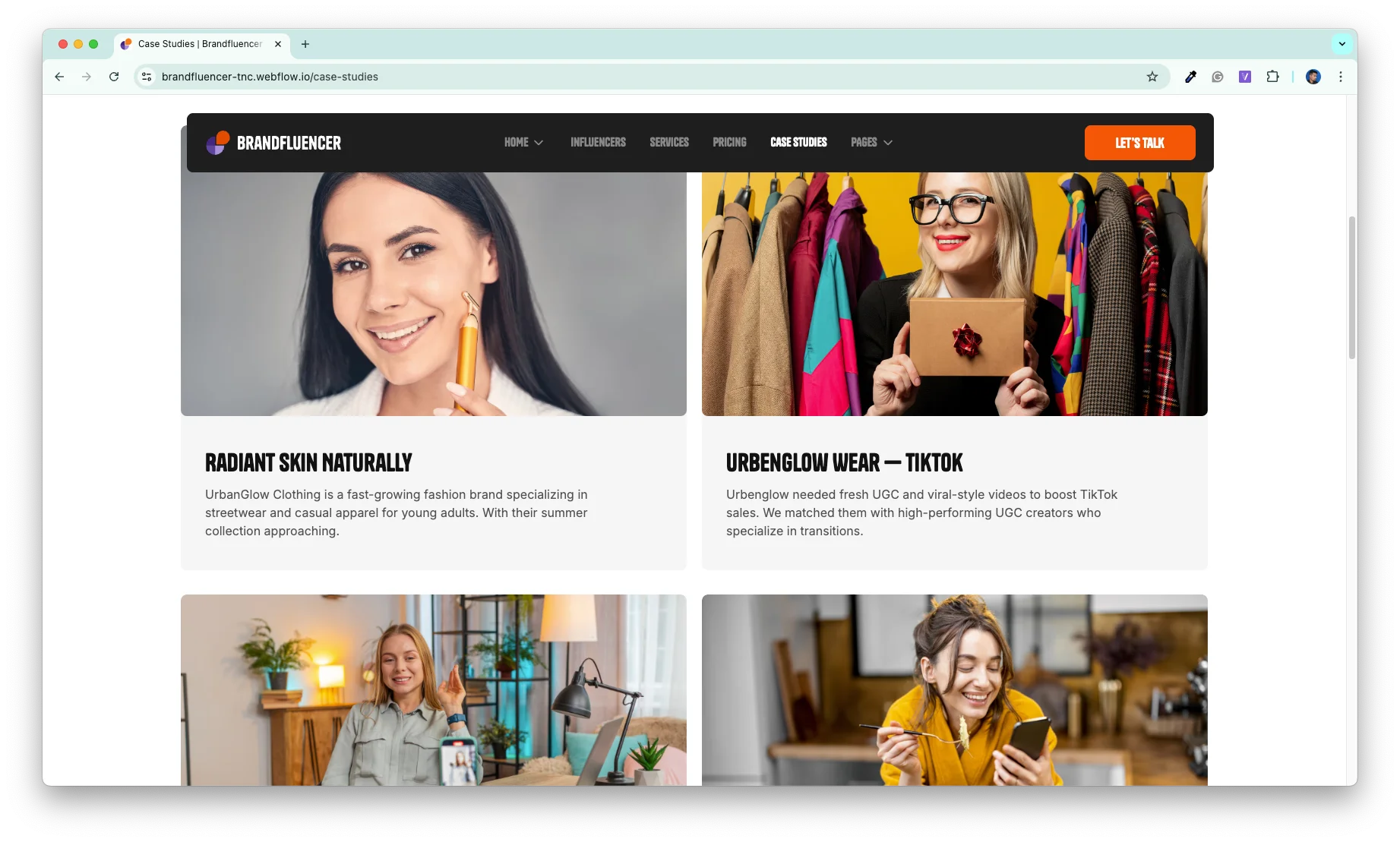 Brandfluencer_client_showcase - TNCFlow