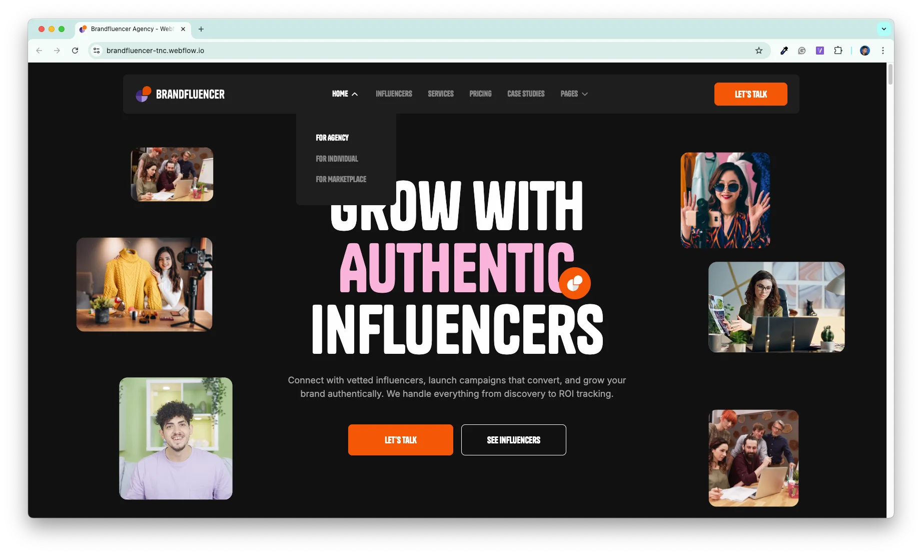 Brandfluencer_home_page_hero_section - TNCFlow