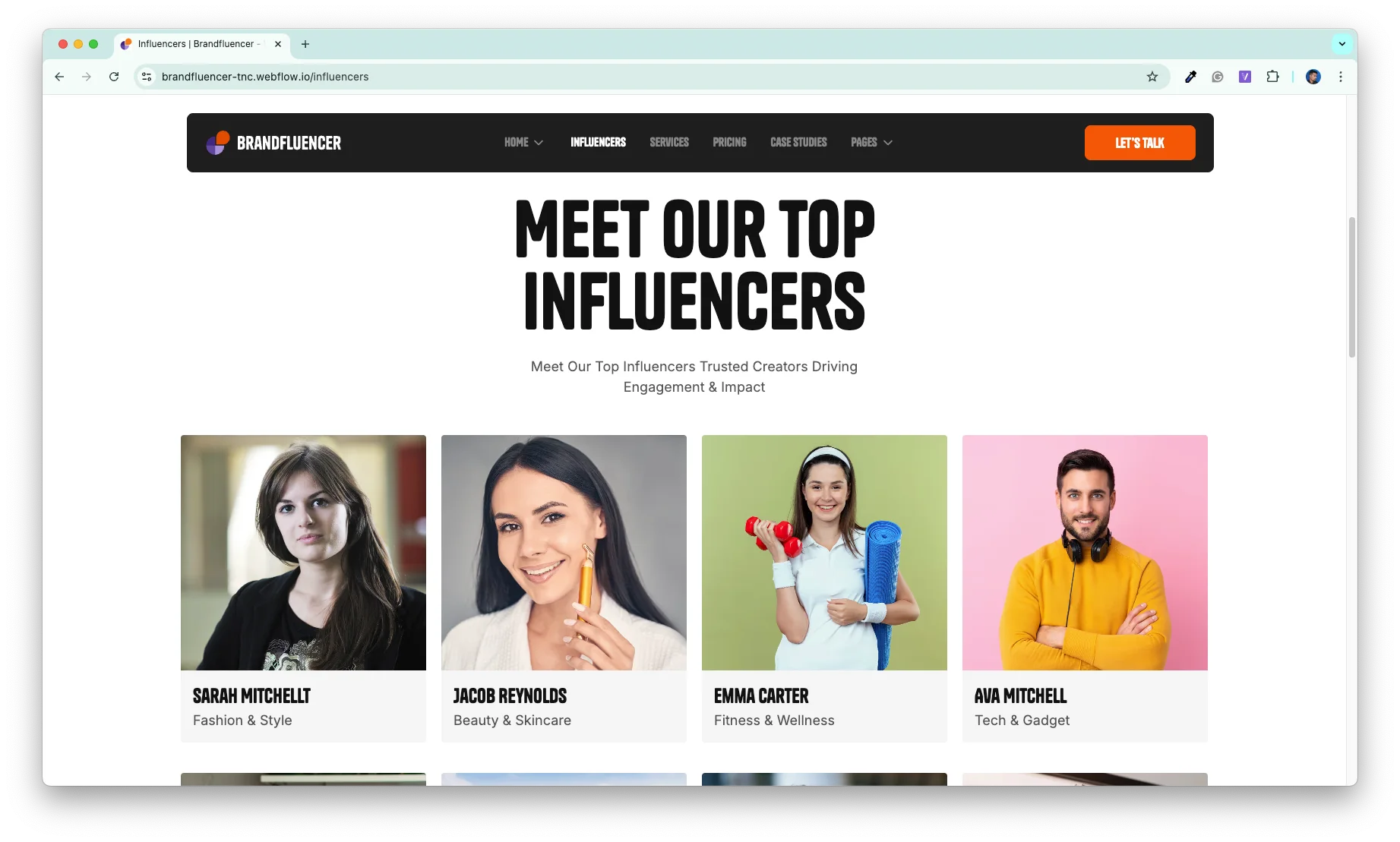 Brandfluencer_portfolio_spotlight - TNCFlow