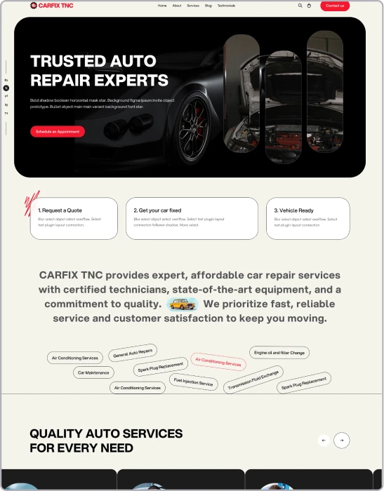 carfixtnc webflow template