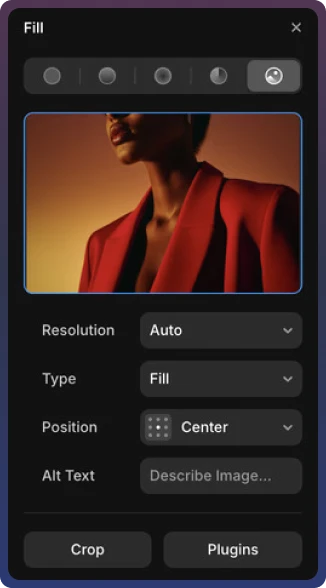 webflow service page hero section