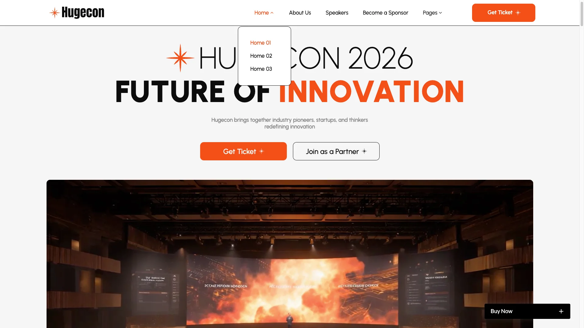 hugecon_homepage - TNCFlow