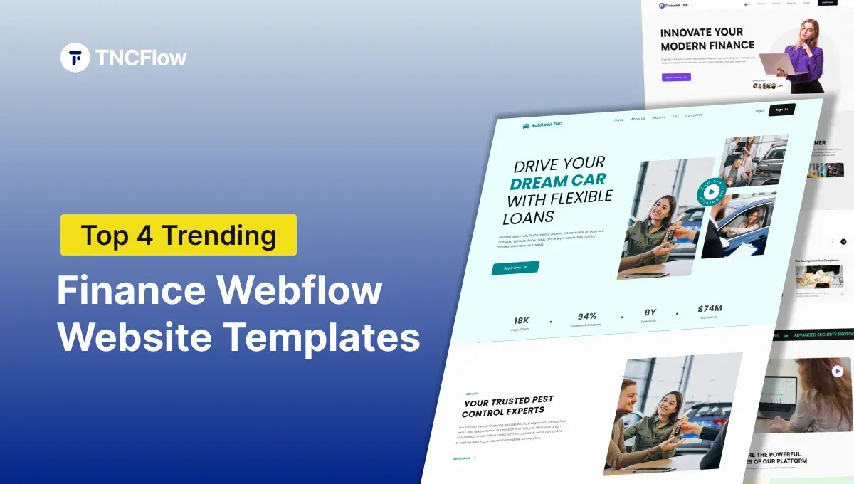 top_4_trending_finance_webflow_website_templates trending finance webflow website templates
