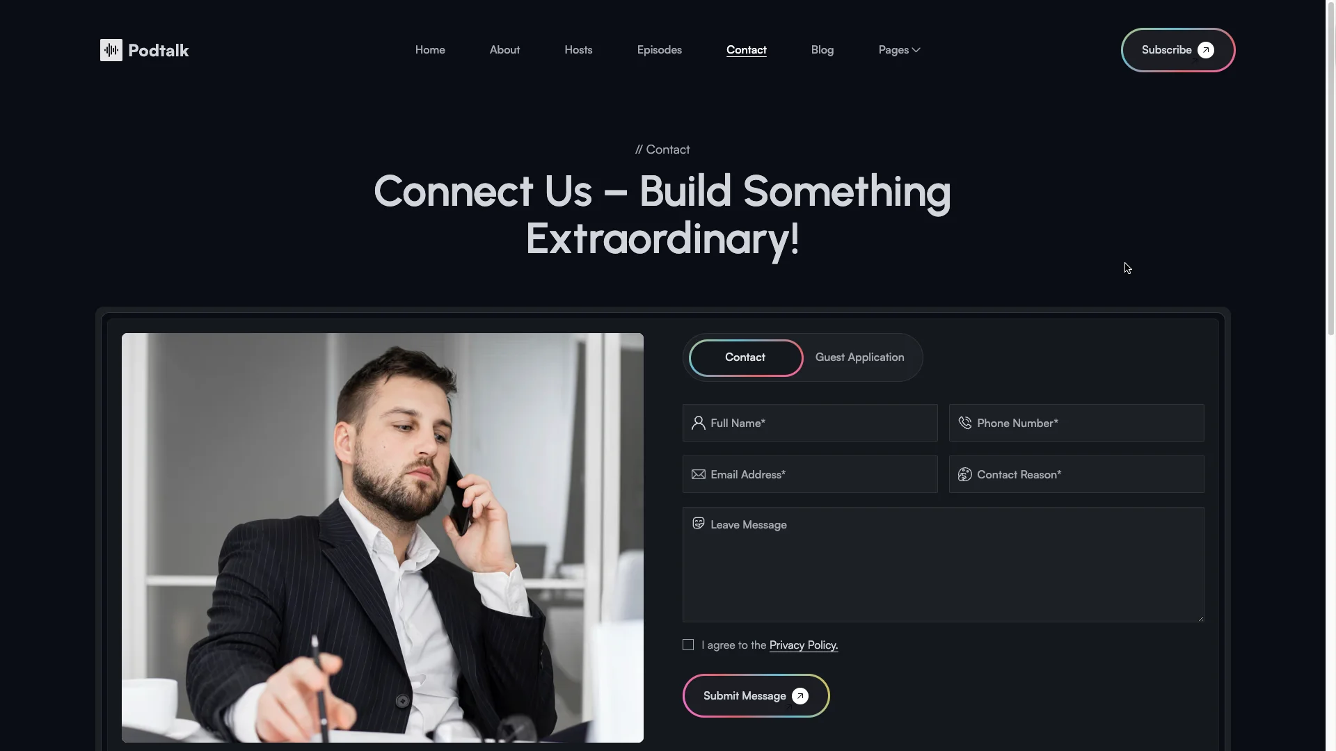 Contact Form - TNCFlow