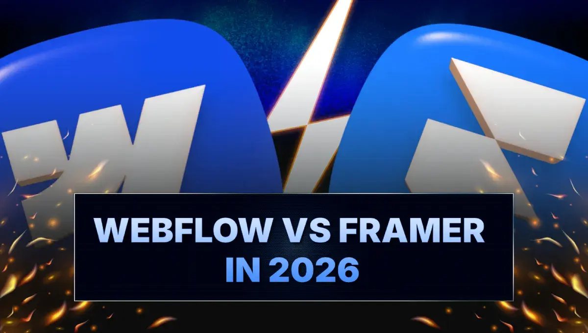 Webflow vs Framer Webflow vs Framer