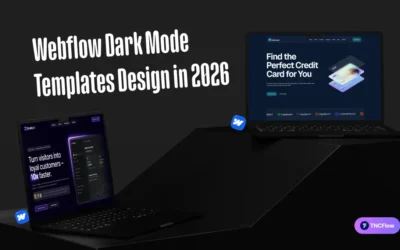 Webflow Dark Mode Templates Design in 2026