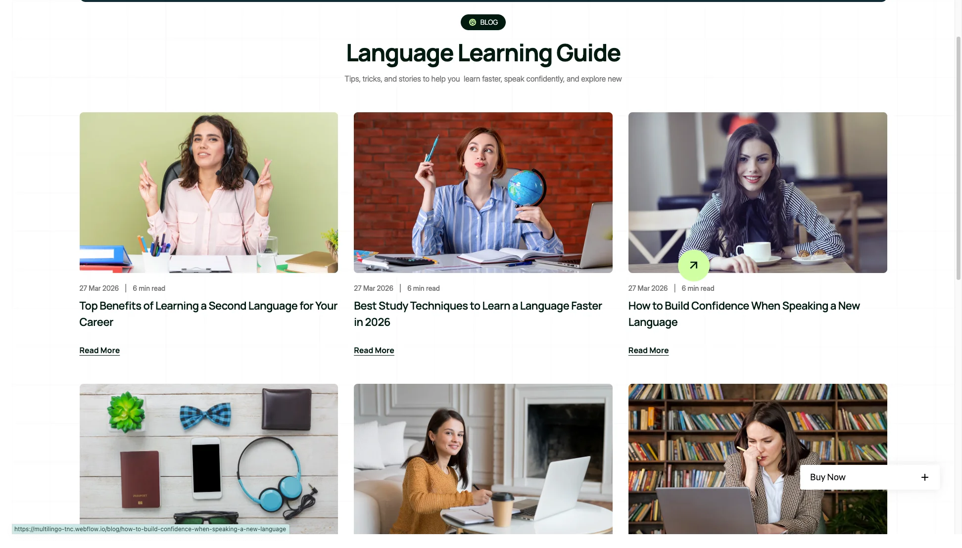 Impressive Blog Showcase - TNCFlow