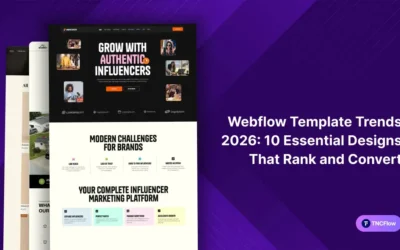 Webflow Template Trends 2026: 10 Essential Designs That Rank and Convert