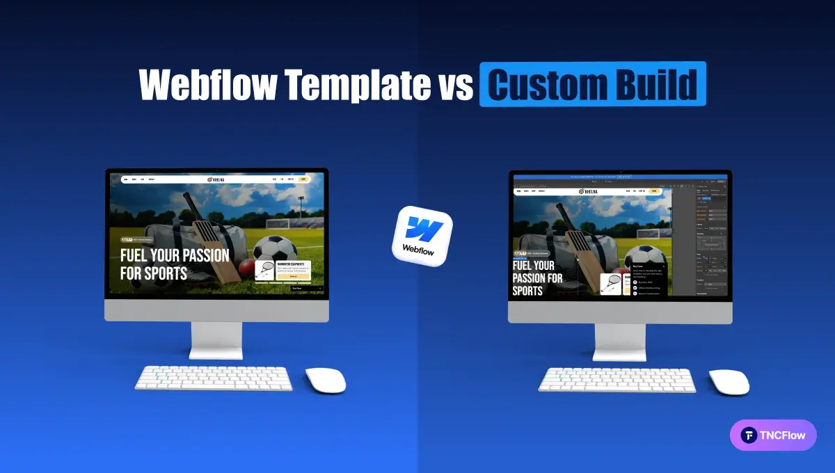 Webflow Template vs Custom Build