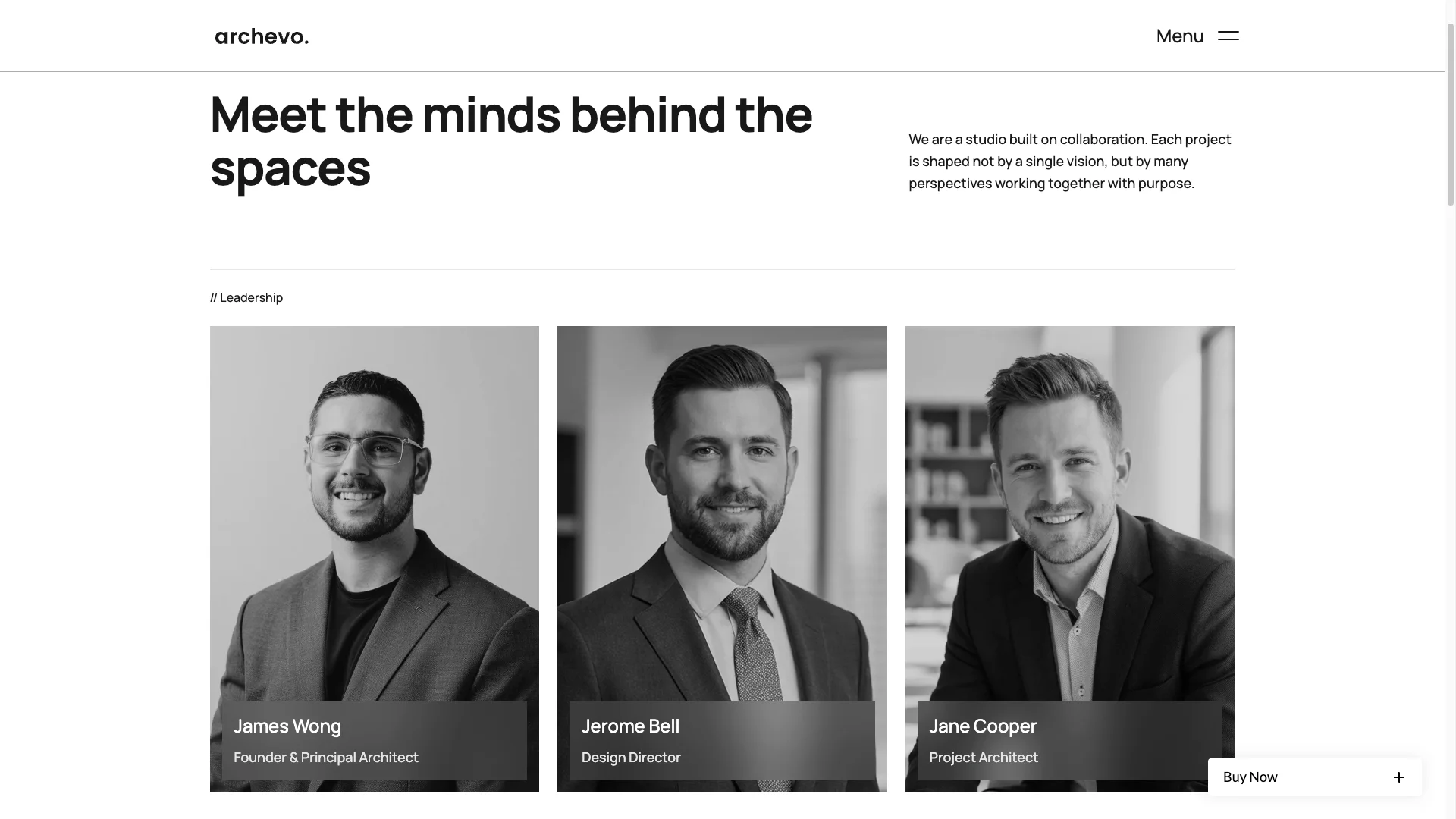 Team and Studio Section - TNCFlow Portrait of James Wong, Founder & Principal Architect (black-and-white portrait)