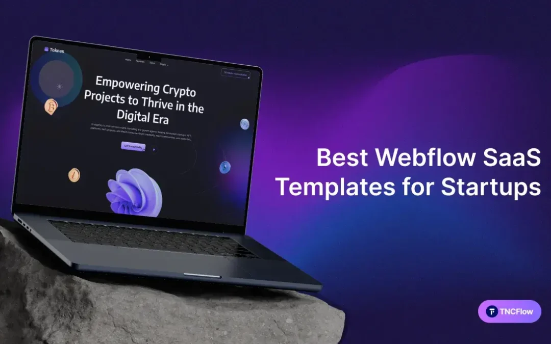 Best Webflow SaaS Templates for Startups