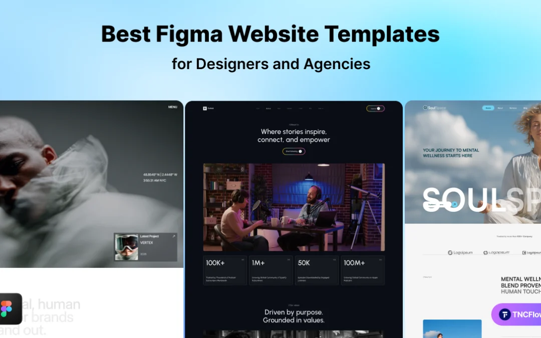 Best Figma Website Templates for Designers and Agencies