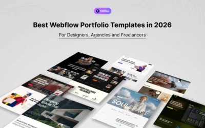 Best Webflow Portfolio Templates in 2026, For Designers, Agencies and Freelancers