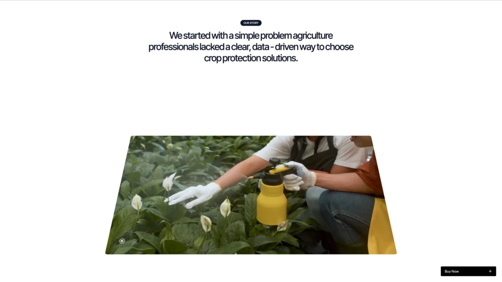Interactive Crop and Pest Selector - TNCFlow Person in workwear with a yellow backpack sprayer spraying crops in a green field, illustrating crop protection