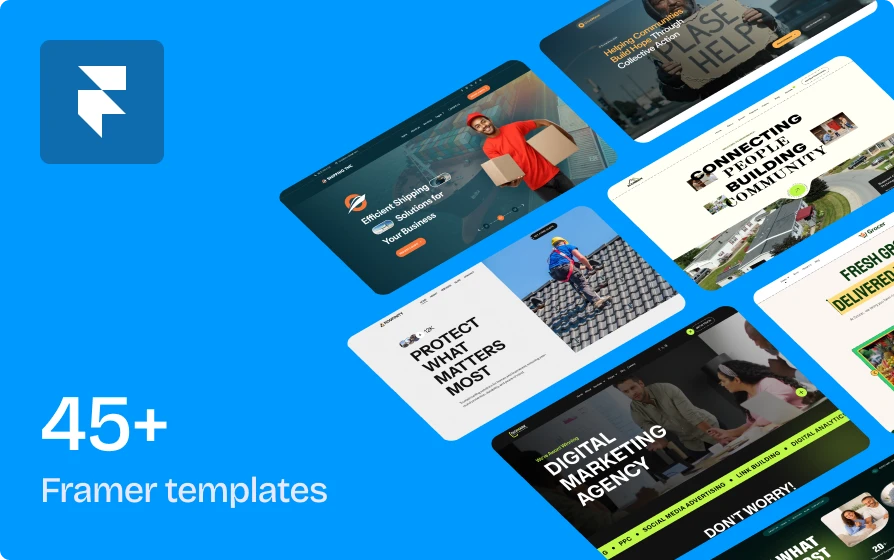 Framer website templates