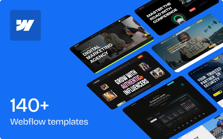 Webflow website templates
