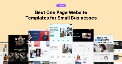 Best One Page Website Templates for Small Businesses