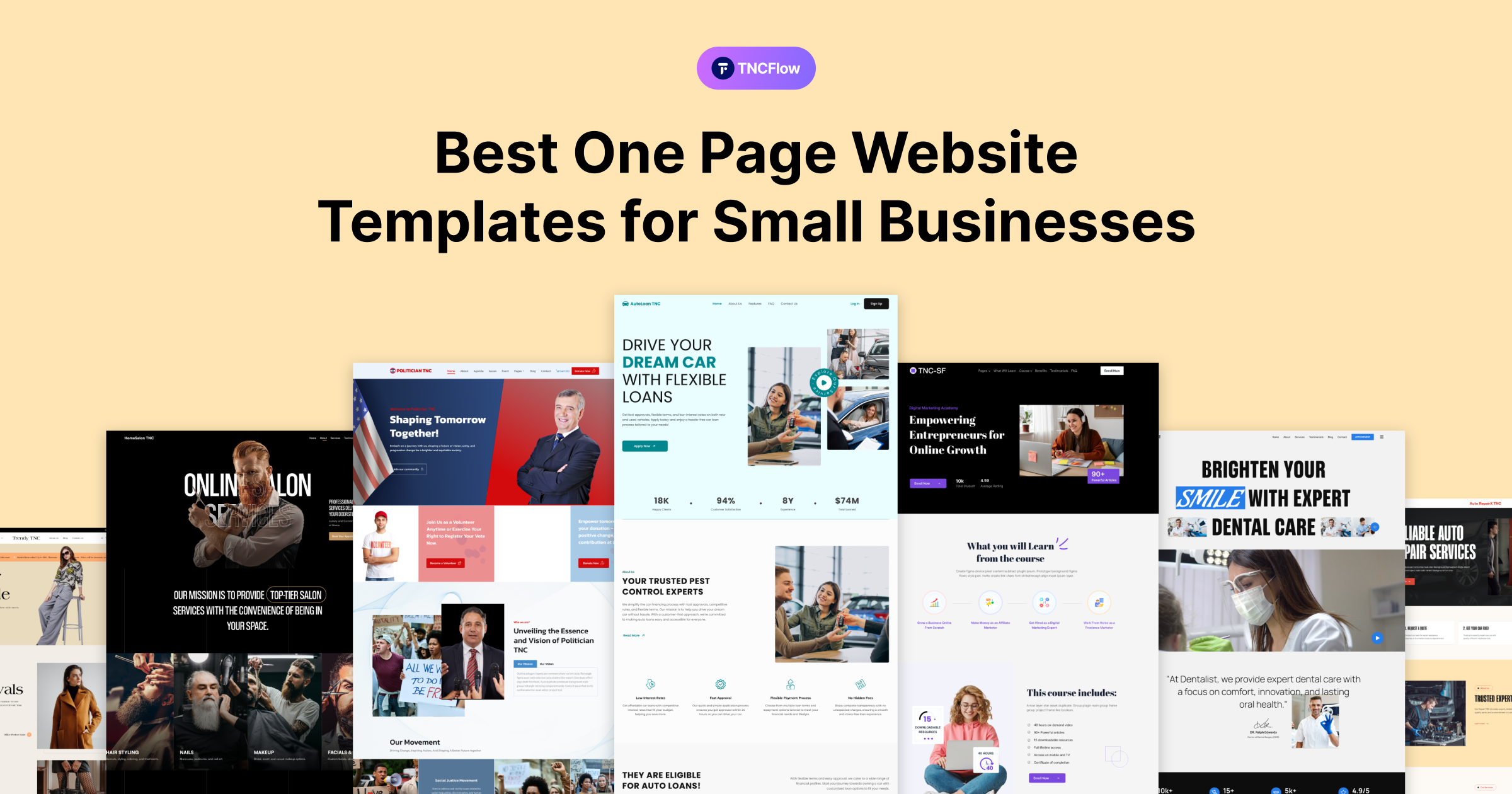 Best-One-Page-Website-Templates-For-Small-Business Best One Page Website Templates for Small Businesses