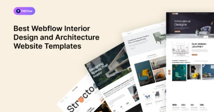 Best Webflow Interior Design and Architecture Website Templates