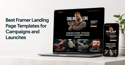 Best Framer Landing Page Templates for Campaigns and Launches