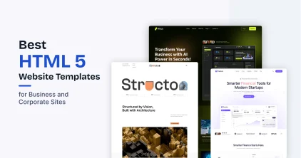 Best HTML5 Website Templates for Business and Corporate Sites