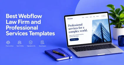 Best Webflow Law Firm and Professional Services Templates