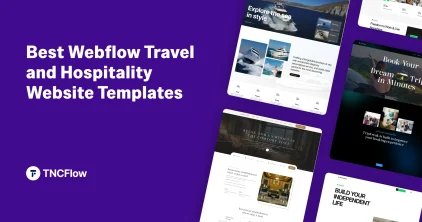 Best Webflow Travel and Hospitality Website Templates