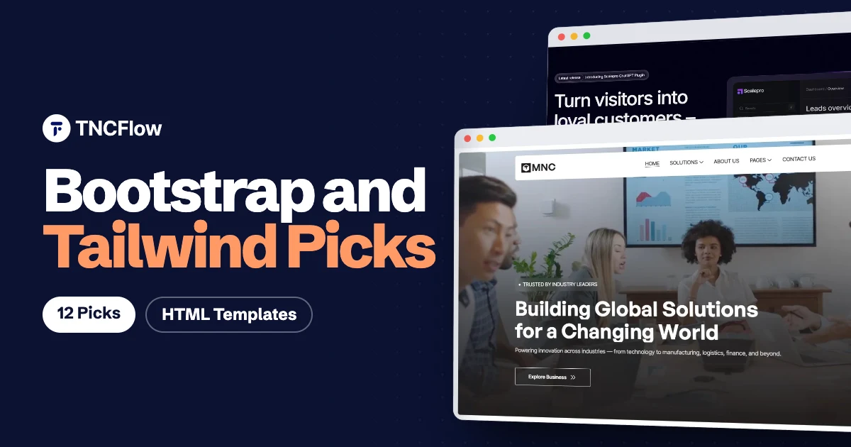 Best Bootstrap and Tailwind templates Best Bootstrap and Tailwind templates