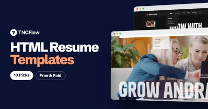 Best HTML resume templates