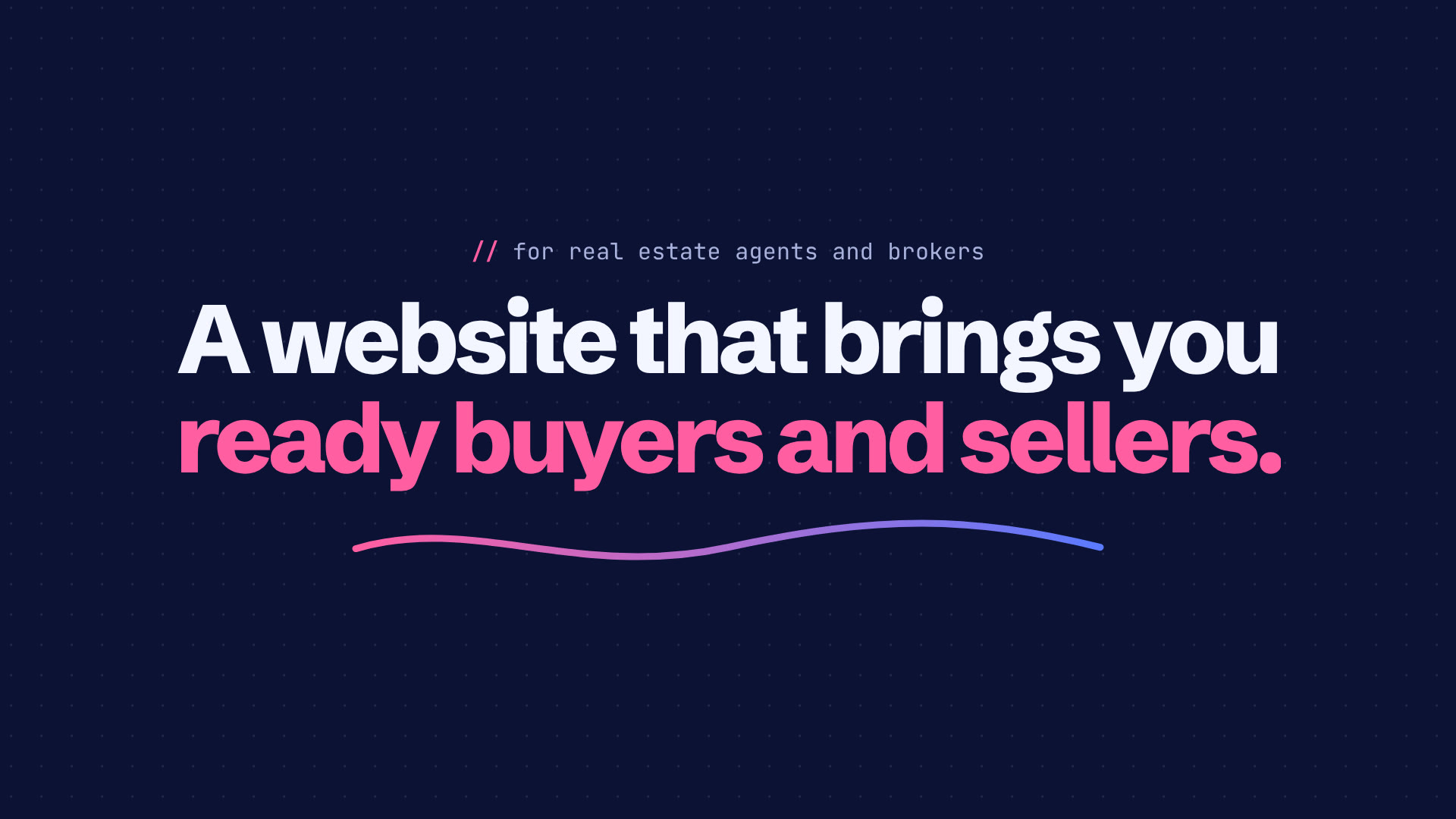Real Estate website design and development by TNCFlow