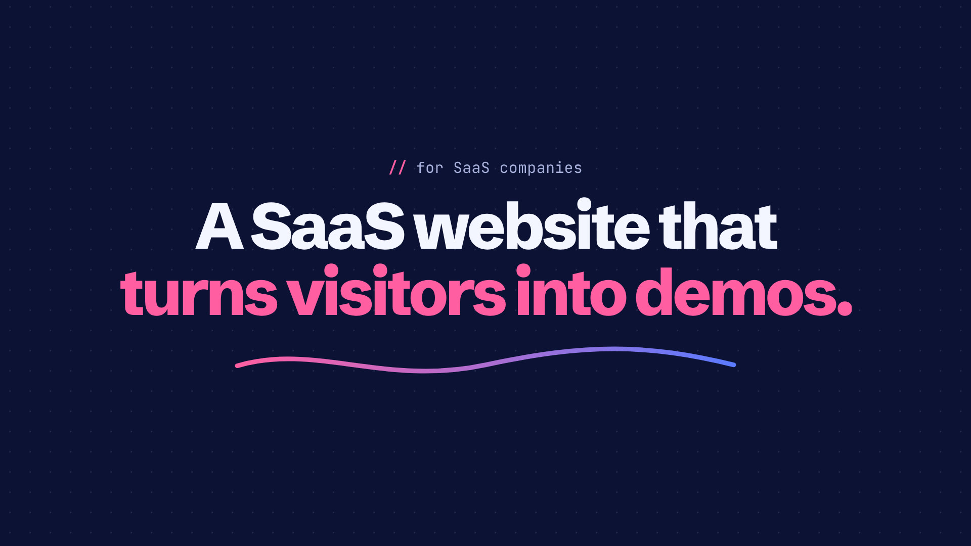 SaaS website design and development by TNCFlow
